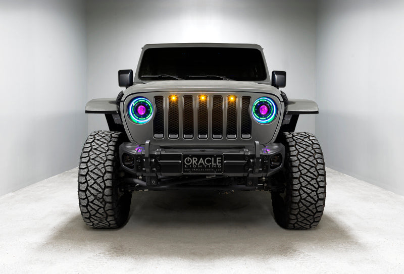 2018-2025 JL Gladiator JT Oculus Bi-LED Projector Headlights w BC1 Controller - View 18 | Dirty Garage