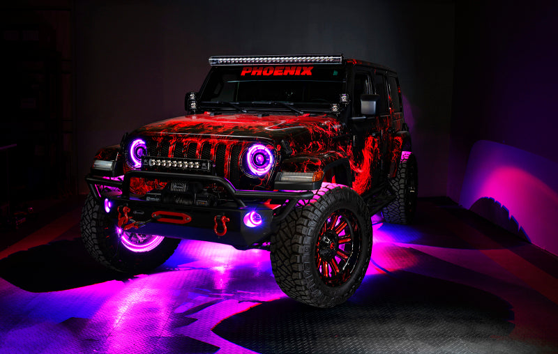 2018-2025 JL Gladiator JT Oculus Bi-LED Projector Headlights w BC1 Controller - View 19 | Dirty Garage