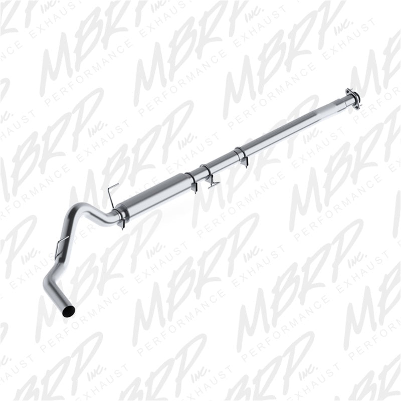 2011-2014 F-150 3.5"L EcoBoost P Series 4" Cat Back Single Side Exhaust | Dirty Garage
