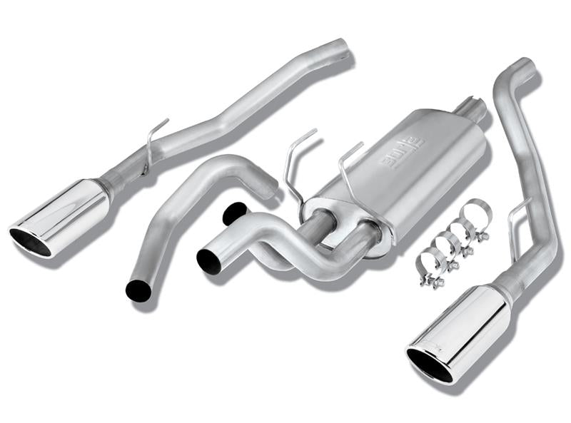 Borla 09-14 Dodge Ram 1500 5.7L V8 2/4WD Crew/Extended Cab SS Catback Exhaust - View 3 | Dirty Garage