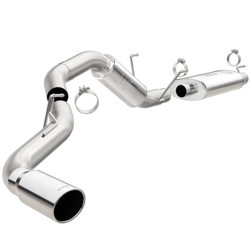 2014-2015 Ram HD Cat Back 4in Single Stainless Steel Side Rear Exit 5in Tip | Dirty Garage