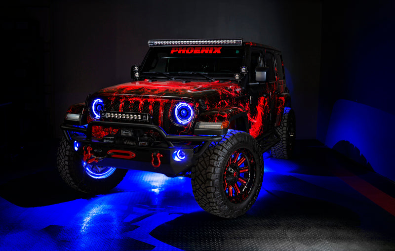 2018-2025 JL Gladiator JT Oculus Bi-LED Projector Headlights w BC1 Controller - View 20 | Dirty Garage