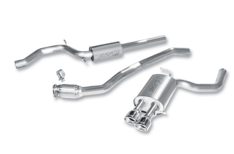 Borla 09-15 Audi A4 Quattro Base SS Catback Exhaust - View 2 | Dirty Garage