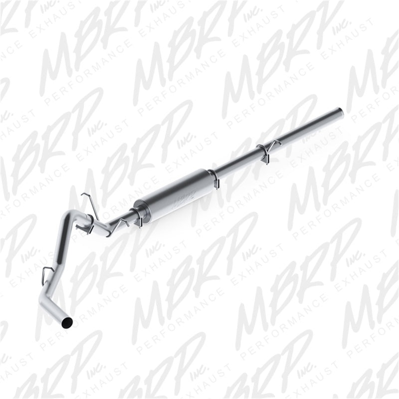 2009-2013 GM 1500 4.8/5.3L Cat Back Single Side AL P Series Exhaust | Dirty Garage