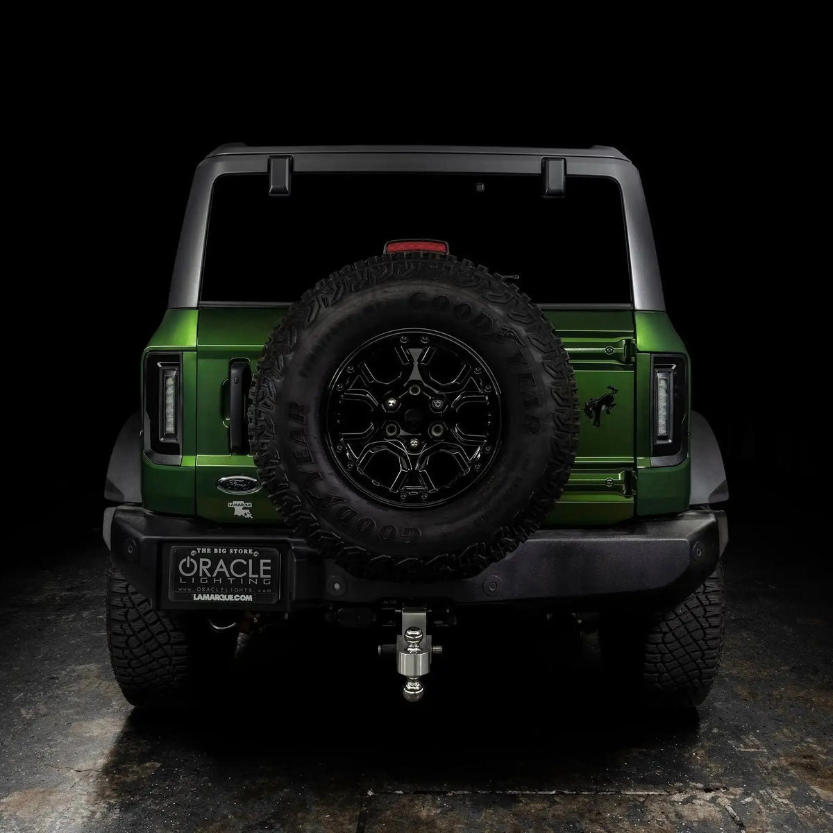2021-2025 Bronco Flush Style Lensless LED Tail Lights, Tinted - View 8 | Dirty Garage