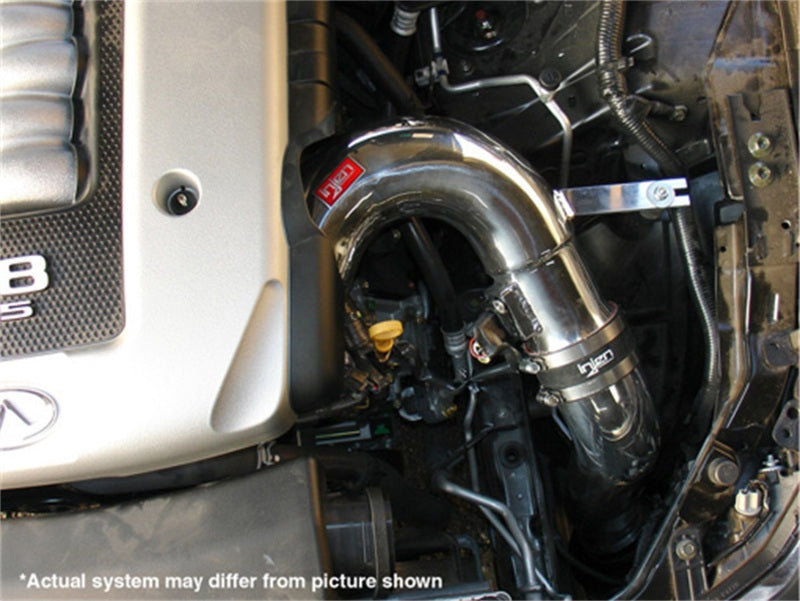 2006-2008 Infiniti M45 V8-4.5L Polished SP Series Cold Air Intake - View 5 | Dirty Garage