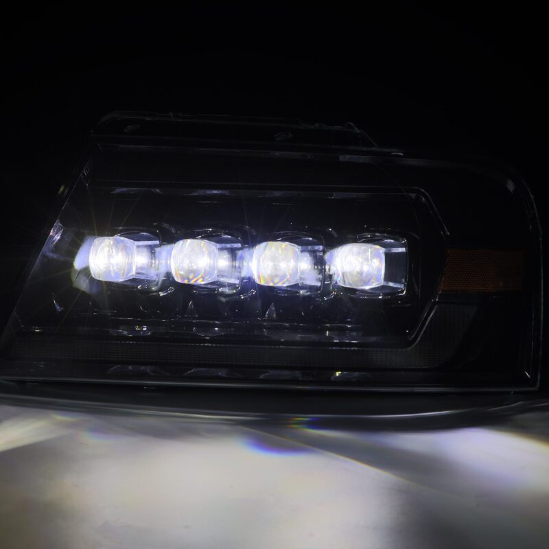 2004-2008 F-150 Nova-Series LED Projector Alpha-Black Headlight - View 3 | Dirty Garage