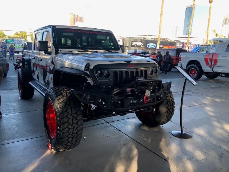 2018-2025 Wrangler JL JT VECTOR Series Full LED Grille - View 12 | Dirty Garage
