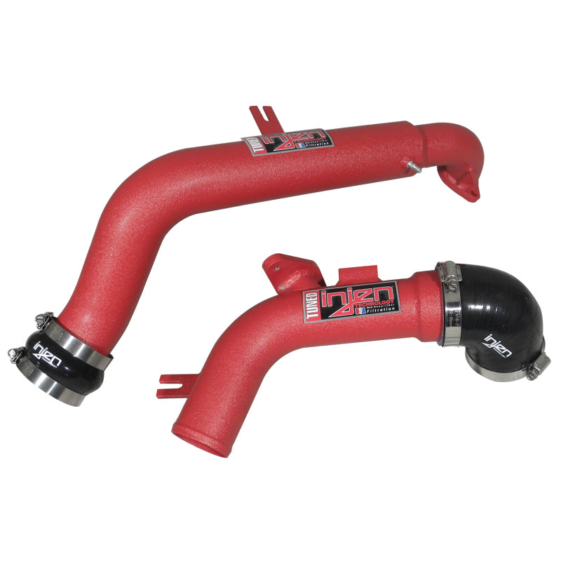 2011-2014 Nissan Juke Nismo Turbo Upper Intercooler Piping Kit Wrinkle Red - View 2 | Dirty Garage