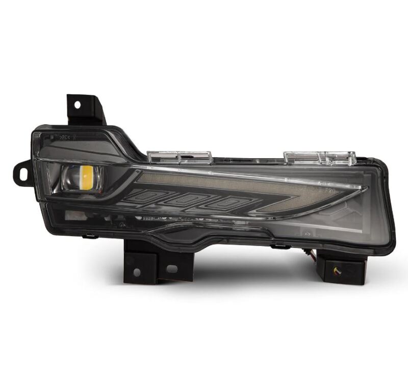 2017-2024 Model 3 & Y Double Tap Dual Color LED Projector Fog Lights - View 2 | Dirty Garage