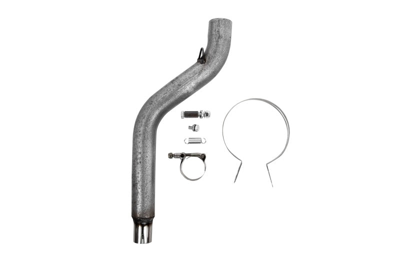 2000-2010 Big Bear 400 Slip-On Exhaust System w Sport Muffler - View 2 | Dirty Garage