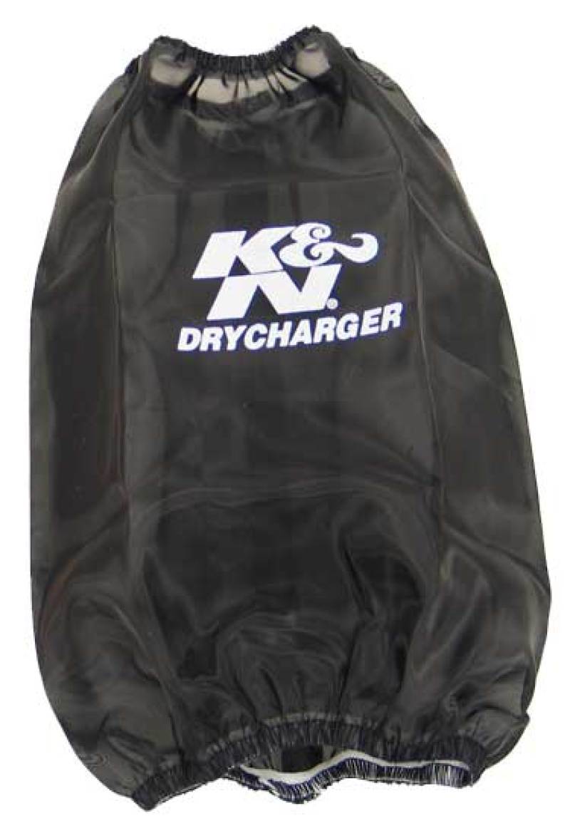 Universal Drycharger Black Air Filter Wrap - Round Tapered - View 2 | Dirty Garage