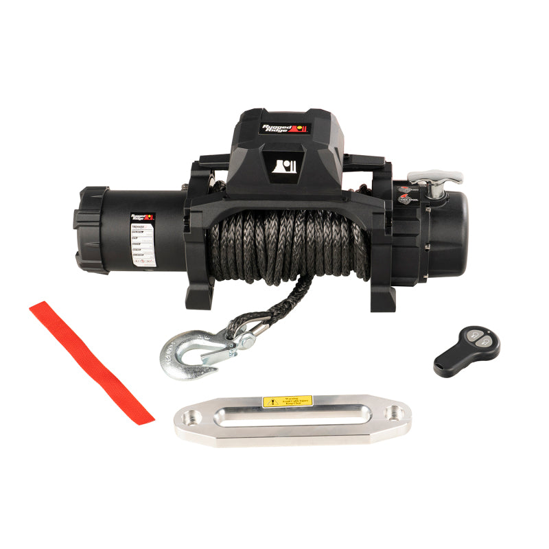 Rugged Ridge Trekker S10 Winch 10000lb Rope Wireless - View 2 | Dirty Garage