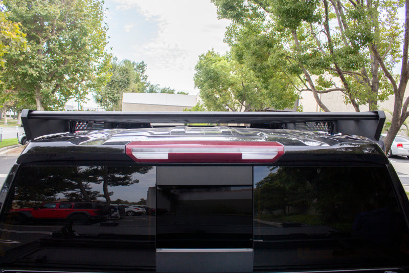 Go Rhino 19-23 Chevrolet/GMC Silverado/Sierra 1500 CC Ceros Low Profile Roof Rack - Tex. Blk - View 6 | Dirty Garage