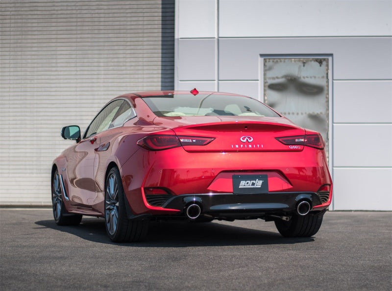 Borla 2017 Infiniti Q60S 3.0T V6 S Type Catback Exhaust - View 4 | Dirty Garage