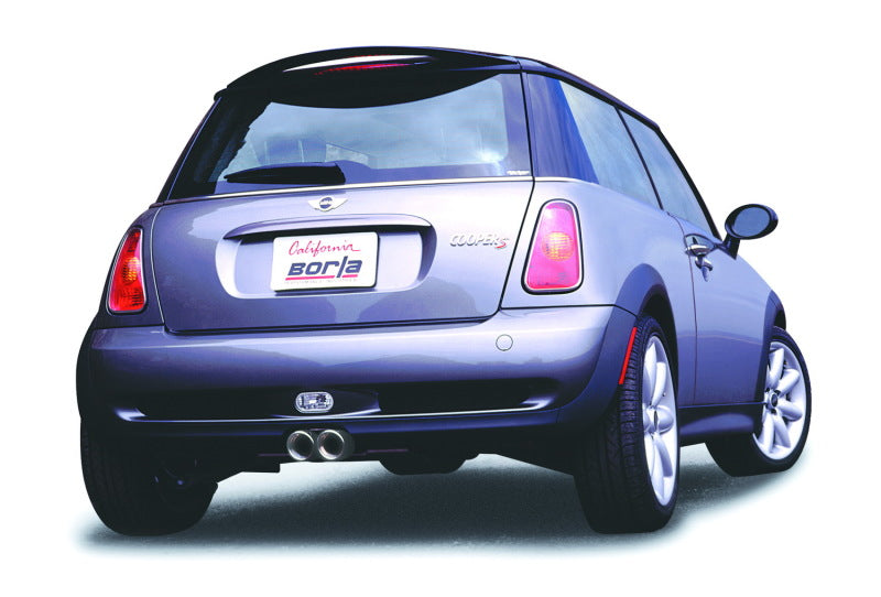 Borla 04-06 Mini Cooper S (Incl. Convertible) Normal Cat-back - View 8 | Dirty Garage