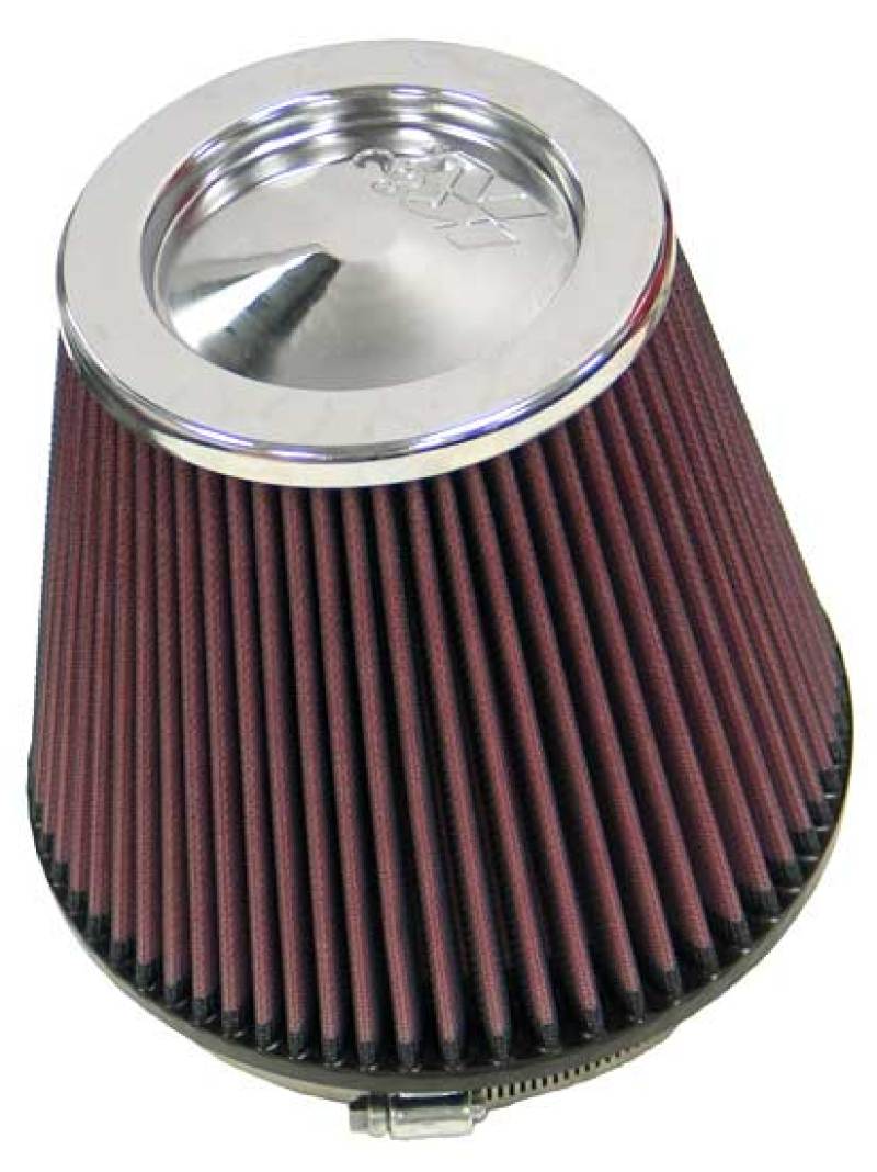 Universal Round Tapered Universal Air Filter 6in Flange ID x 7.5in Base OD x 5in Top OD x 6.5in Height - View 3 | Dirty Garage