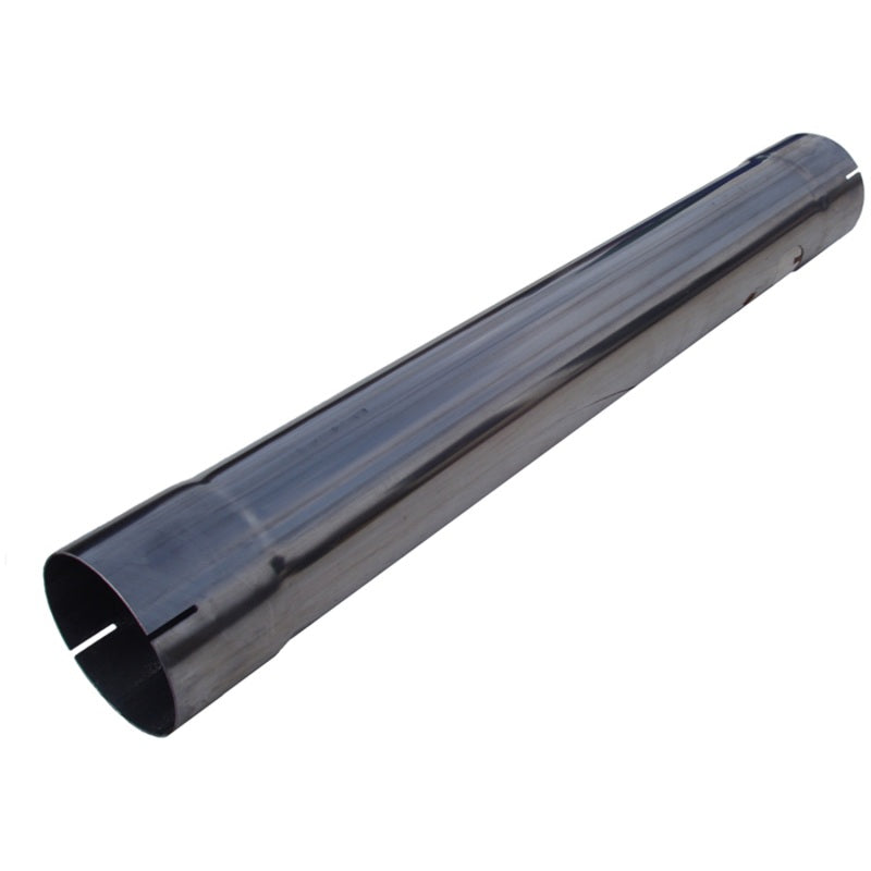 Universal 30 Overall Length Muffler Delete Pipe 4" Inlet Outlet T409 - View 3 | Dirty Garage