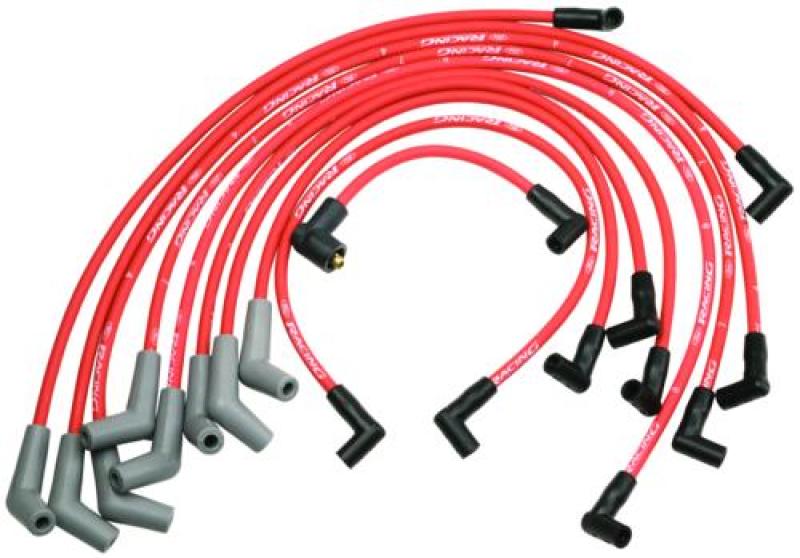 Universal 9mm Spark Plug Wire Sets - Red - View 11 | Dirty Garage