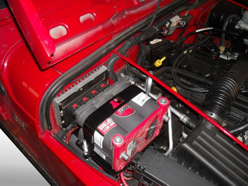 Rugged Ridge 97-06 Jeep Wrangler Dual Battery Tray - View 4 | Dirty Garage