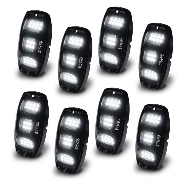Universal Underbody RGBW Wheel Well Rock Light Kit 8 PCS ColorSHIFT - View 2 | Dirty Garage
