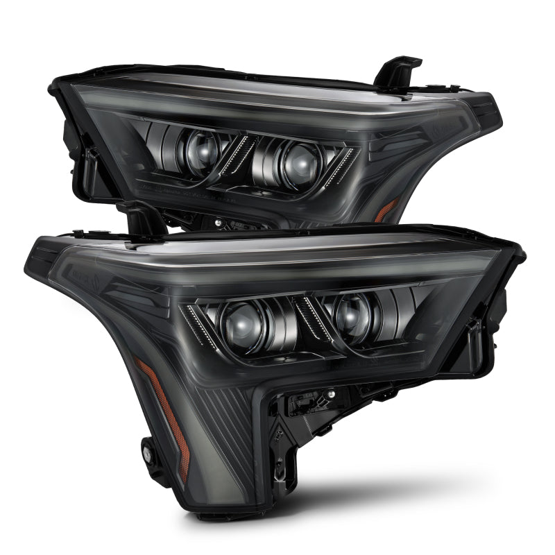 2022-2025 Tundra Luxx-Series Alpha-Black Headlights Amber DRL | Dirty Garage