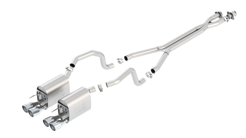 Borla 09-11 Chevrolet Corvette 6.2L V8 Aggressive ATAK Catback Exhaust - View 2 | Dirty Garage
