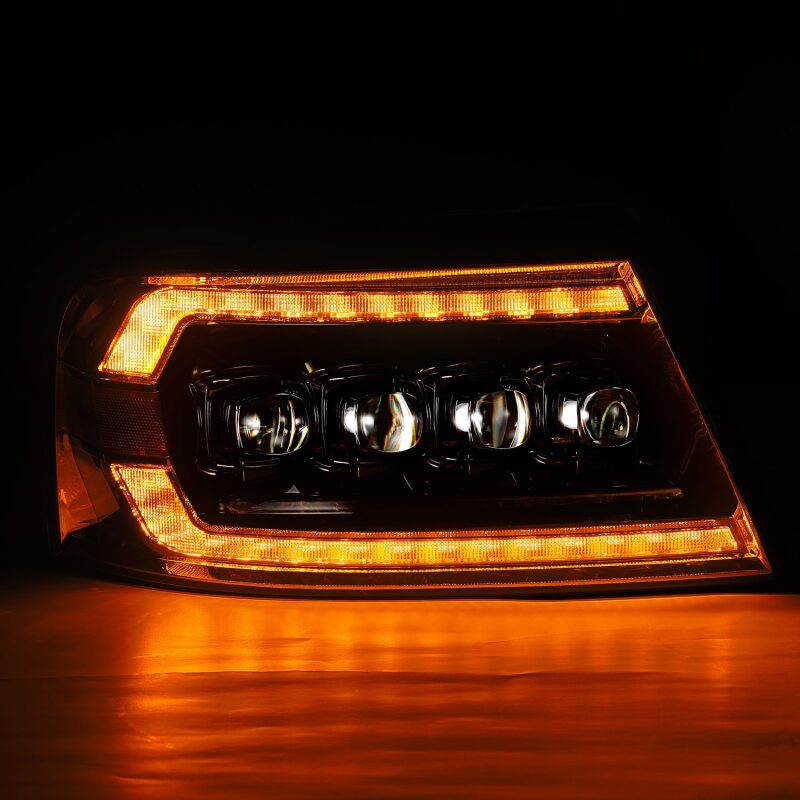 2004-2008 F-150 Nova-Series LED Projector Alpha-Black Headlight - View 4 | Dirty Garage