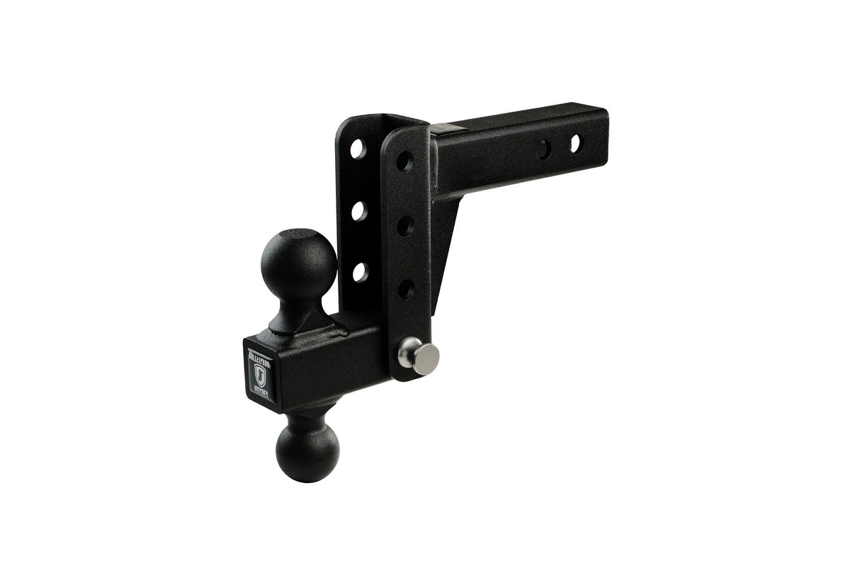 Universal 2.0 Light Duty 4 Drop Rise Hitch | Dirty Garage