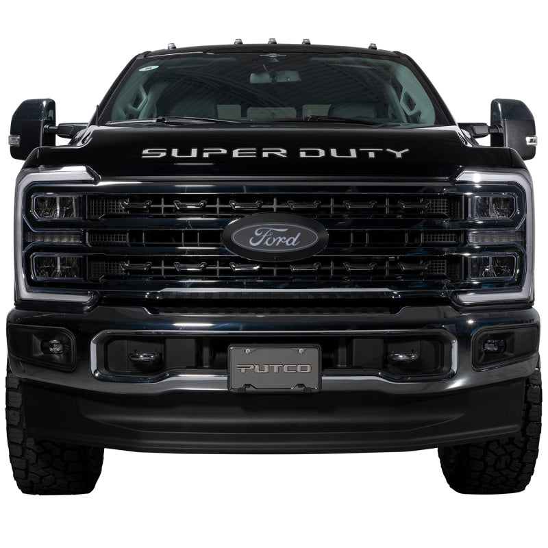 2023-2026 Super Duty Front Luminix Ford Led Grille Emblems - View 7 | Dirty Garage