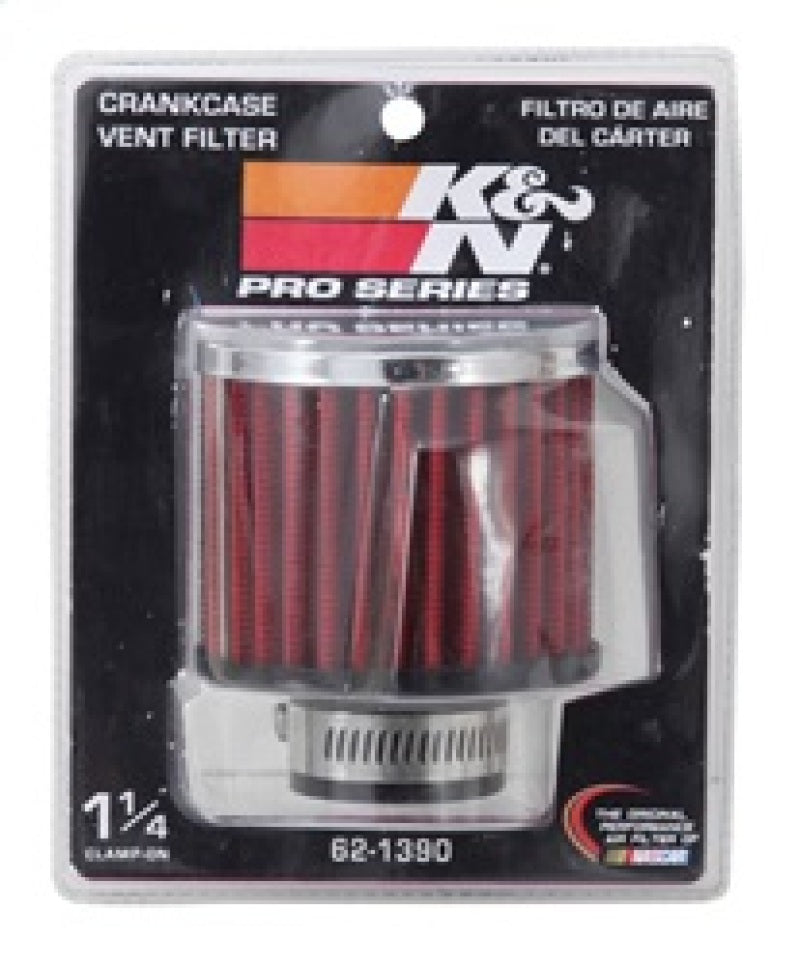 Universal 1.25in Flange ID x 3in OD x 2.5in H Rubber Base Crankcase Vent Filter - View 12 | Dirty Garage