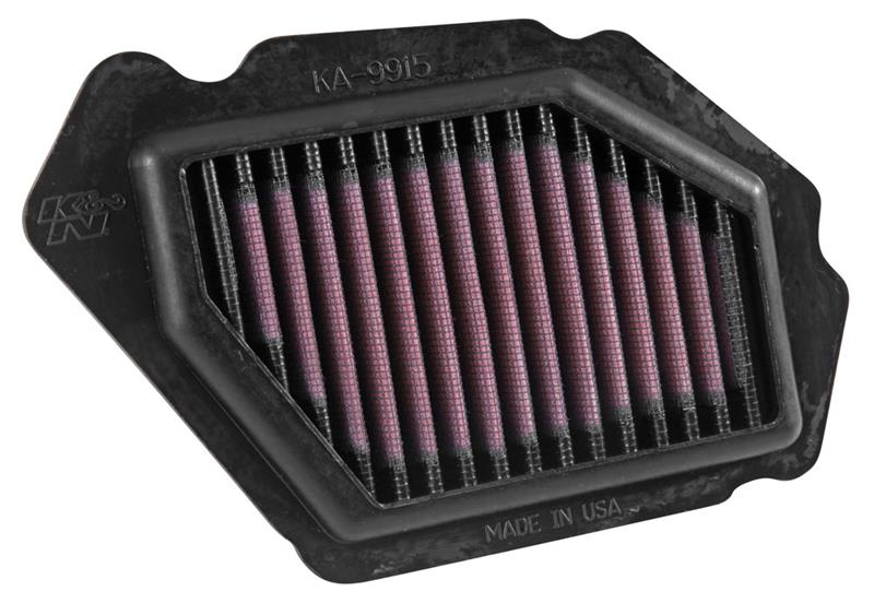2015 Kawasaki Ninja H2 998 Drop In Replacement Air Filter - View 3 | Dirty Garage
