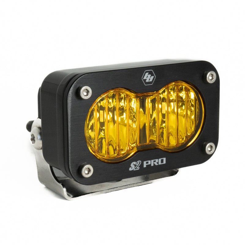 Universal S2 Pro Wide Cornering Pattern LED Light Amber | Dirty Garage