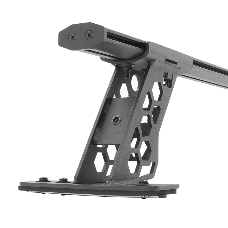 Go Rhino 15-22 Ford F-150 / 07-21 Toy. Tundra XRS Cross Bars Kit - Tex Blk (Attch Tonneau Cvr T-Trk) - View 9 | Dirty Garage