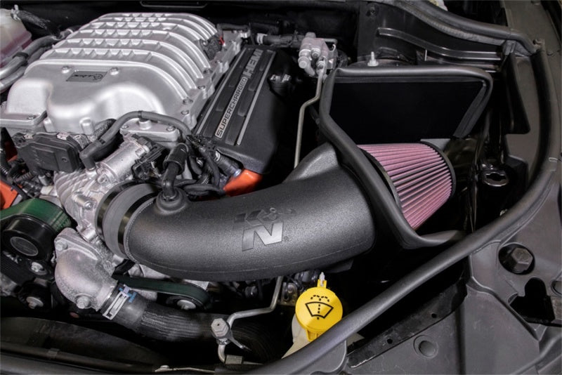 2018-2019 Grand Cherokee Trackhawk V8-6.2L F/I AirCharger Performance Intake - View 4 | Dirty Garage