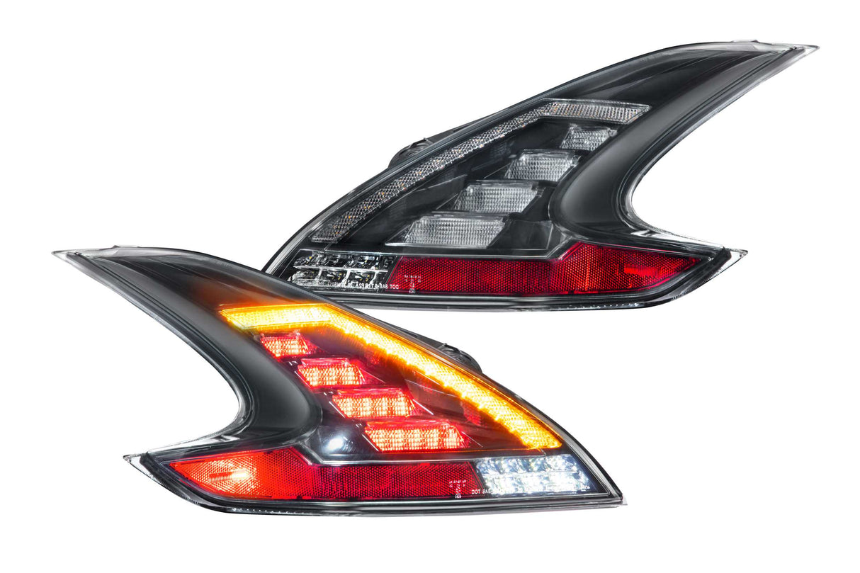 2009-2020 370Z XB LED Tail Lights Pair Smoked | Dirty Garage