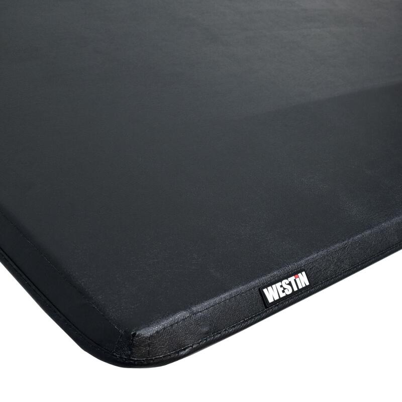 Westin 2024 Ford Ranger 5ft. Bed Soft Tri-Fold Tonneau Cover - Black - View 4 | Dirty Garage