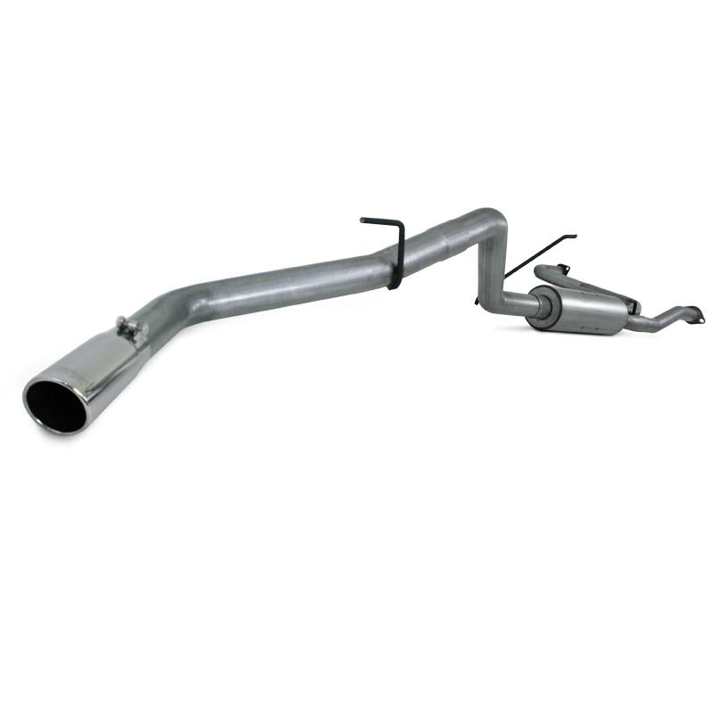 2005-2011 Frontier 4.0L Single Side Aluminum Cat Back Exhaust - View 3 | Dirty Garage