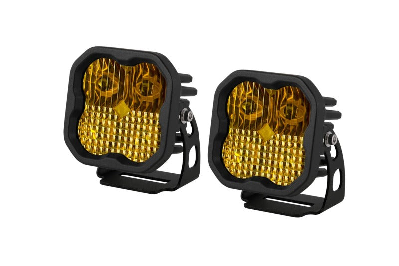 Universal SS3 ABL Yellow Combo Standard Pro LED Pods Pair | Dirty Garage