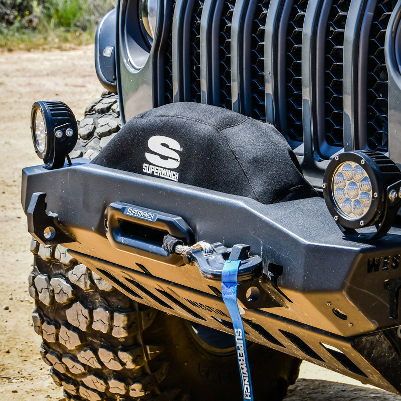 Universal Winch Cover for SX & Talon 9.5 Series Winches - View 4 | Dirty Garage