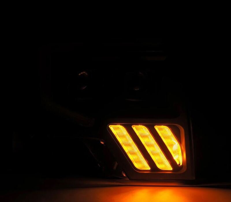 2009-2014 F-150 Pro-Series Projector Black Headlights Active Light Sequential Signal - View 3 | Dirty Garage