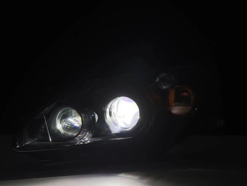 1999-2009 S2000 Luxx-Series Projector LED Alpha-Black Headlights - View 2 | Dirty Garage