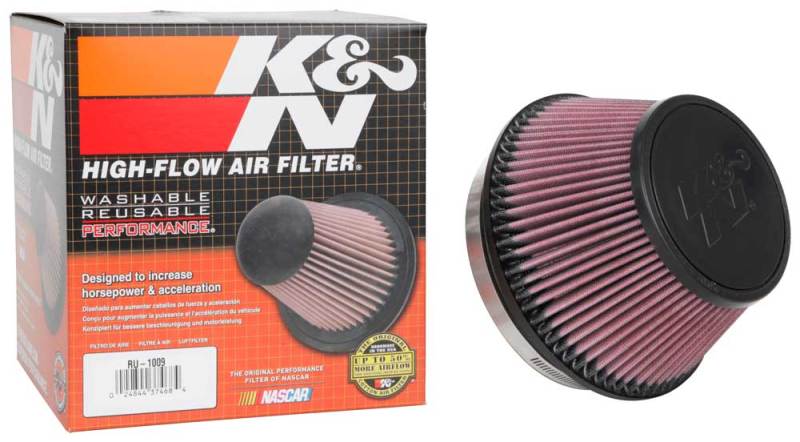 Universal Clamp-On Air Filter 6in FLG/7-1/2in B/5-1/8in T/4in H - View 8 | Dirty Garage