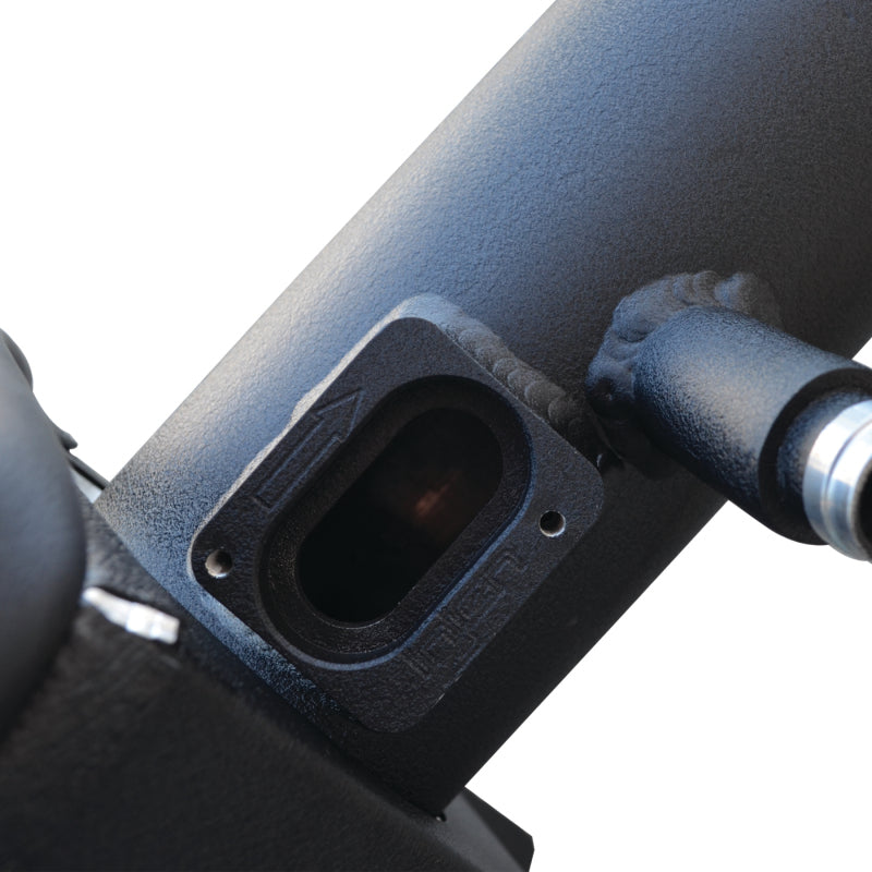 2012-2013 BMW 335i 3.0L L6 Wrinkle Black Short Ram Intake - View 7 | Dirty Garage