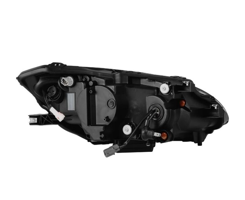 1999-2009 S2000 Luxx-Series Projector LED Alpha-Black Headlights - View 3 | Dirty Garage