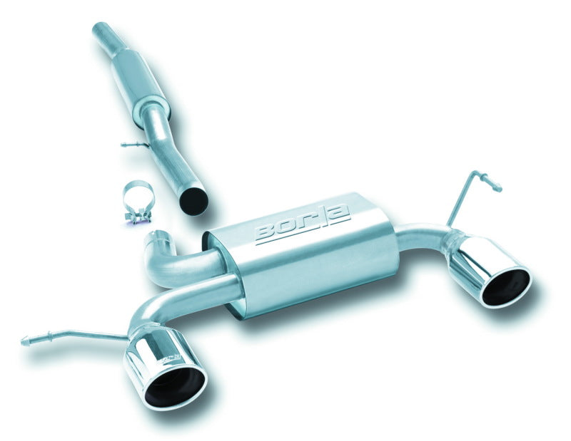 Borla 01-06 Audi TT Quattro 1.8T 225HP MT AWD 2dr Single Split Rear Exit SS Catback Exhaust - View 3 | Dirty Garage