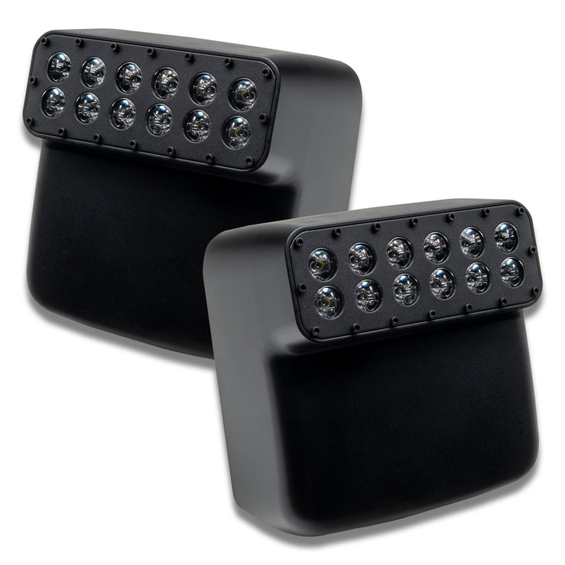 Wrangler JL Gladiator JT LED Off-Road Side Mirrors - View 11 | Dirty Garage