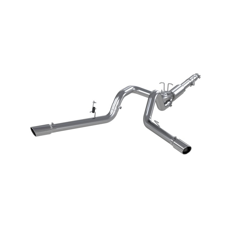 1999-2004 Superduty V10 Cat Back 4 Dual Split Side - View 2 | Dirty Garage