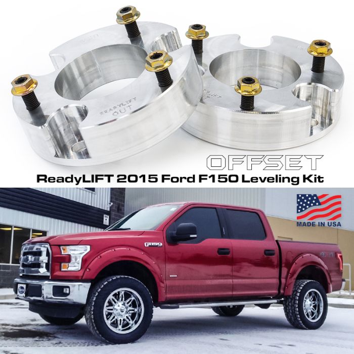 2015-2020 F-150 Front 2.25" Leveling Kit - View 2 | Dirty Garage