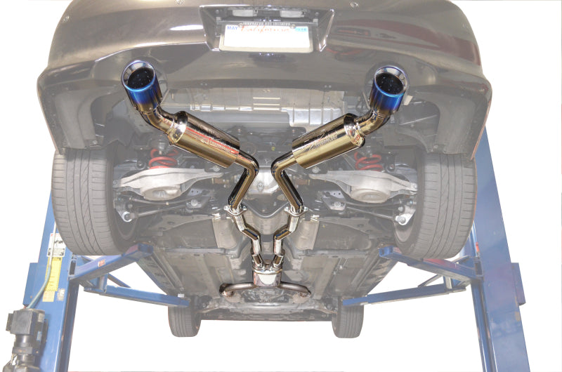 2008-2013 Infiniti G37 76mm Stainless Steel Exhaust Titanium Tips - View 5 | Dirty Garage